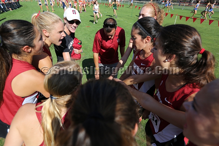 2014StanfordCollWomen-456.JPG - College race at the 2014 Stanford Cross Country Invitational, September 27, Stanford Golf Course, Stanford, California.